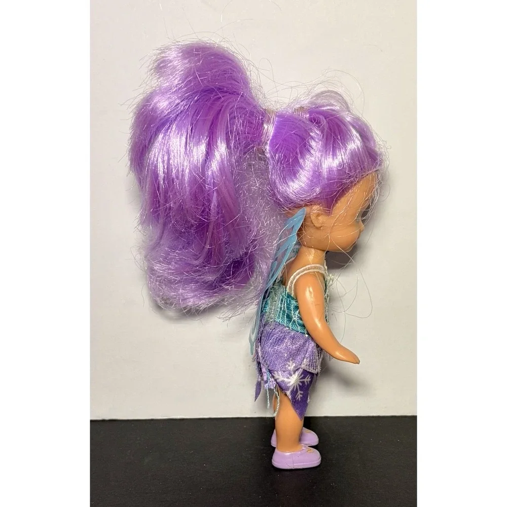 ZURU Sparkle Girlz Little Friends Mini Doll Fairy Collectible Purple Hair